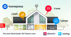 HomePress – Immobilien WordPress Layout