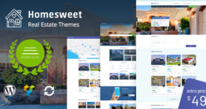 HomeSweet - Immobilien WordPress Layout