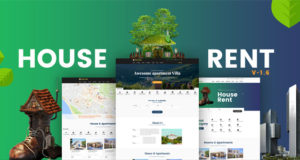HouseRent – Multi Concept Vermietung WordPress Layout