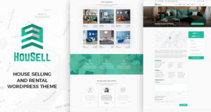 Housell – Modernes Immobilien WordPress Vorlage