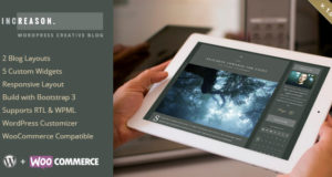 IncReason – Kreatives WordPress-Blog-Template