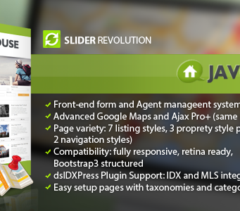 Javo House – Immobilien WordPress Layout