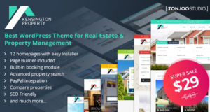 Kensington – Immobilien- und Immobilienmanagement WordPress Template