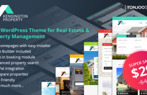 Kensington – Immobilien- und Immobilienmanagement WordPress Template