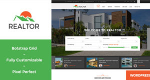 Makler – Responsive Immobilien WordPress Vorlage
