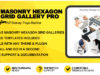 Mauerwerk Hexagon Grid Gallery Pro Addon für WPBakery Page Builder