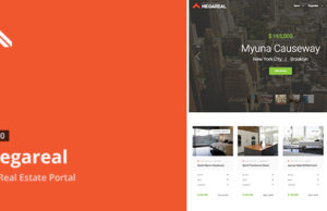 Megareal – Immobilienportal WordPress Vorlage