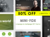 Minifox - Responsives WordPress-Vorlage für mehrere Zwecke