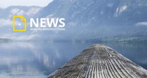 Nachrichtenmagazin Blog WordPress Layout