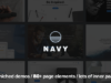 Navy - Mehrzweck-Business-WordPress-Layout mit mehreren Konzepten