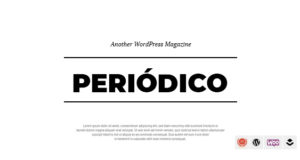 Periodico – Ein responsives WordPress Blog Vorlage