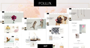 Pollux – Blogs & Zeitschriften Clean Layout