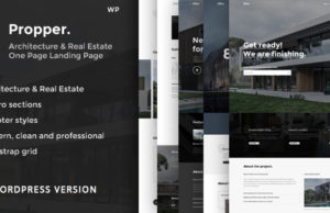Propper – Architektur WordPress Vorlage