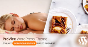 Provice WordPress Landing Page Template
