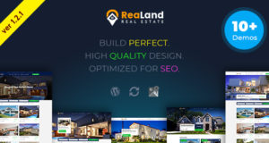 ReaLand – Immobilien Responsive WordPress Layout
