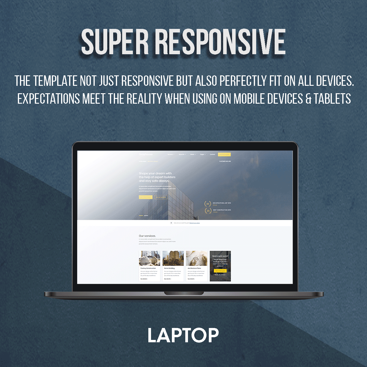 Grayhouse WordPress-Thema