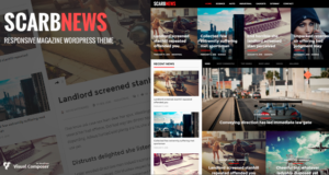 Scarbnews – Nachrichten / Magazin WordPress Layout