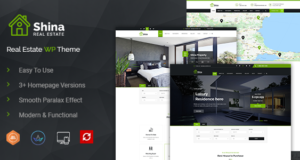 Shina – Immobilien WordPress Template