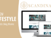 Skandinavisch - Clean Fashion & Lifestyle Blog Vorlage