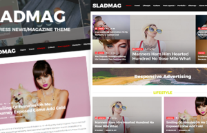 Sladmag – Responsive Nachrichten / Magazin WordPress Layout