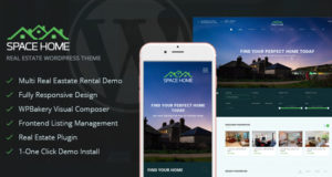 Space Home – Immobilien WordPress Vorlage