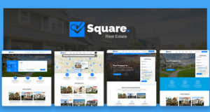 Square – Immobilien WordPress Vorlage