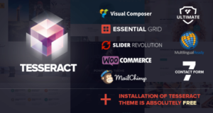 Tesseract Mehrzweck-WordPress-Layout