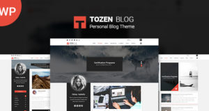 Tozen – Persönliches WordPress-Blog-Layout