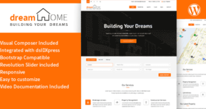 Traumhaus – Immobilien WordPress Vorlage