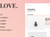 Velove - Ein Responsive Feminine WordPress Blog Template