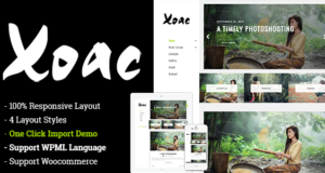 Xoac – Reiseblog WordPress Layout