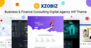 Xzobiz – Business & Finanzberatung WordPress Vorlage