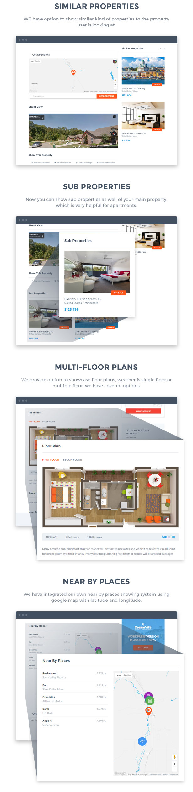 DreamVilla - Immobilien WordPress Theme - 7