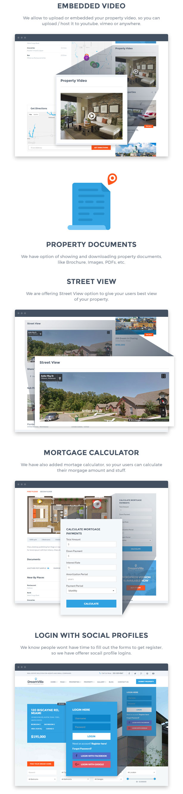 DreamVilla - Immobilien WordPress Theme - 8