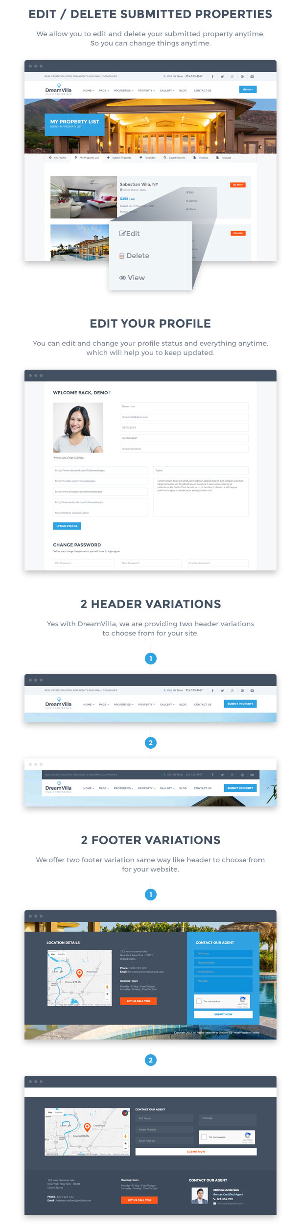 DreamVilla - Immobilien WordPress Theme - 9