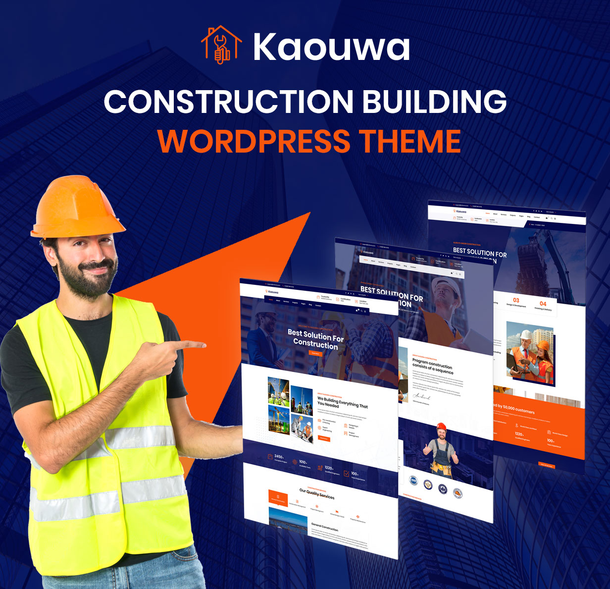 Kaouwa - WordPress-Bau Gebäudethema - 3