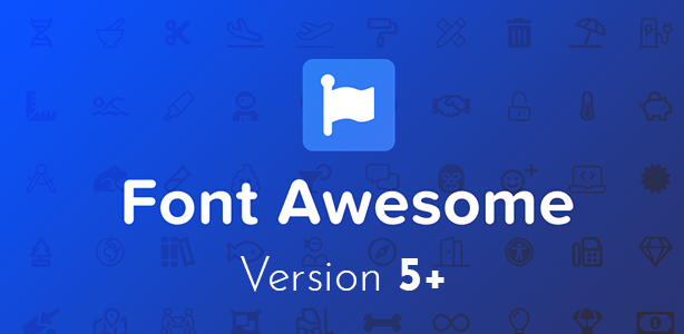 Endorfino WordPress Theme - Font Awesome 5