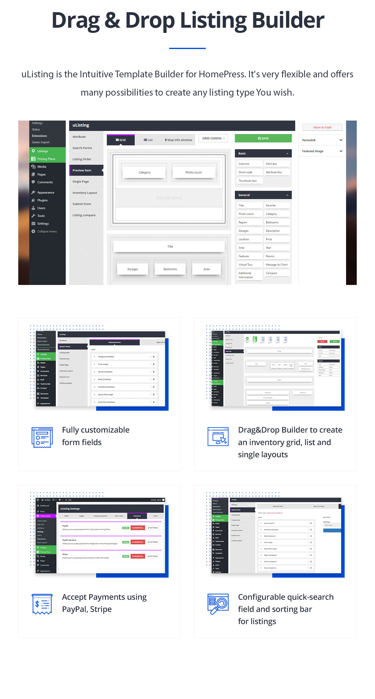 Immobilien WordPress Theme