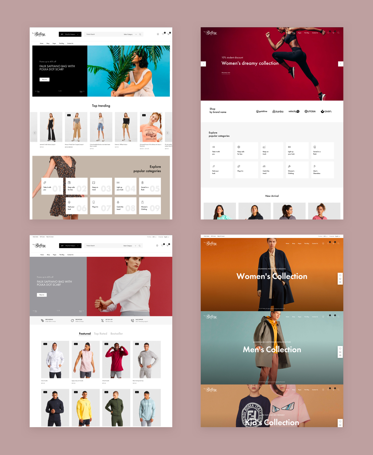 Bellery - Modern & Minimal WooCommerce Theme - 2