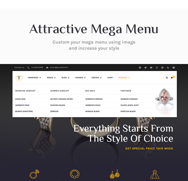 Tisara Jewelry WooCommerce Theme - 6
