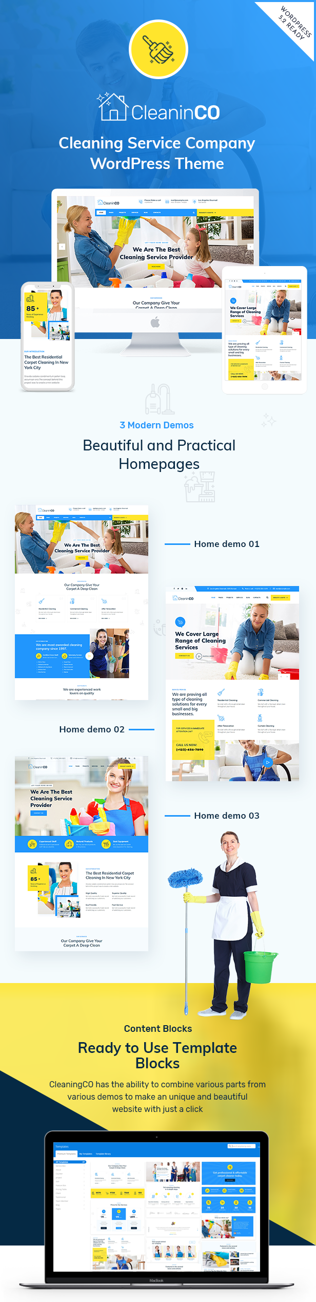 CleaninCO WordPress Theme