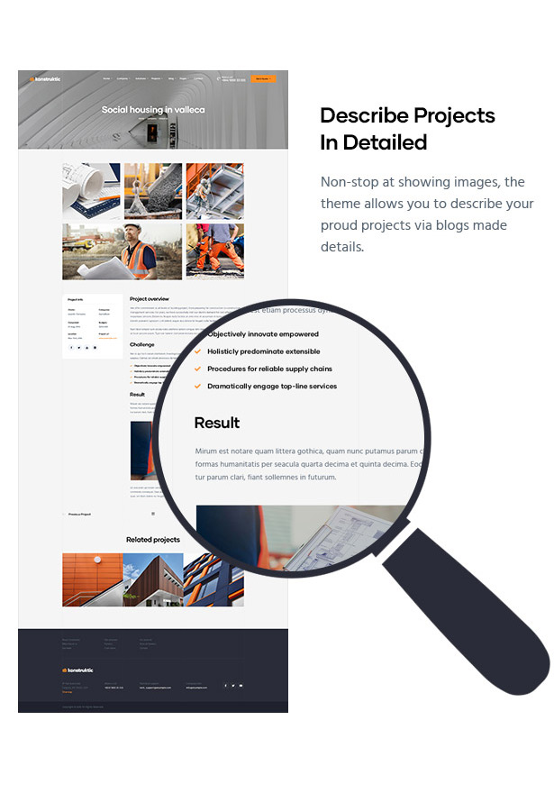 Konstruktic - Bestes WordPress-Theme für Gebäude, Ingenieurwesen und Architektur