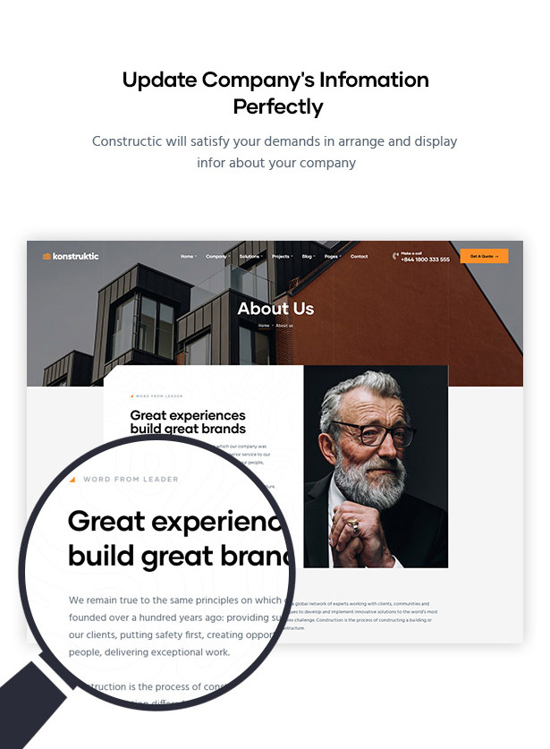 Konstruktic - Bestes WordPress-Theme für Gebäude, Ingenieurwesen und Architektur