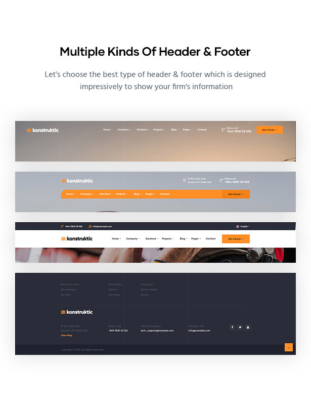 Konstruktic - Bestes WordPress-Theme für Gebäude, Ingenieurwesen und Architektur