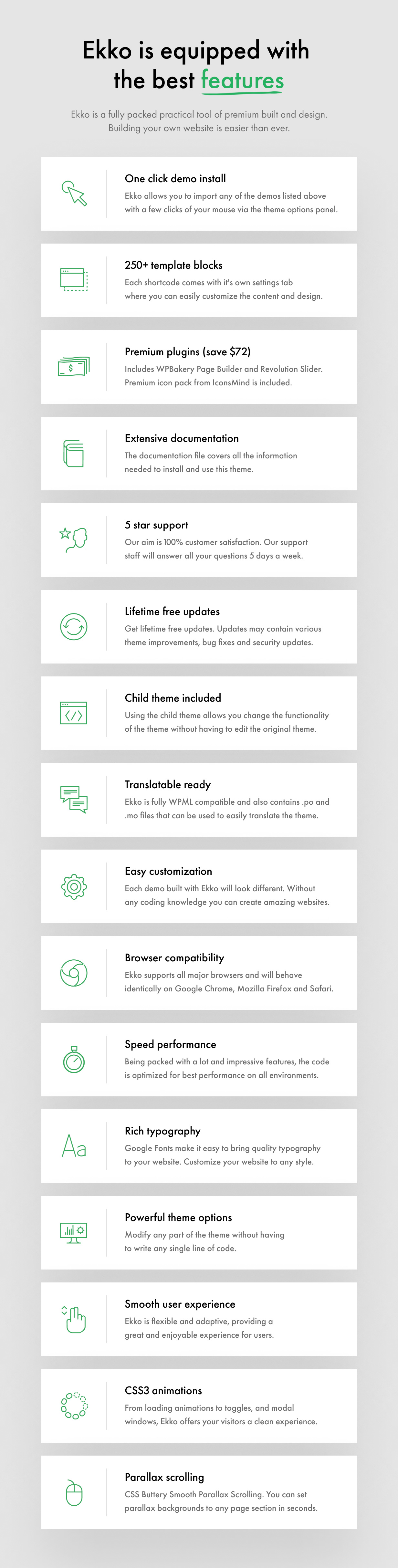 Ekko - Mehrzweck-WordPress-Theme mit Page Builder - 14