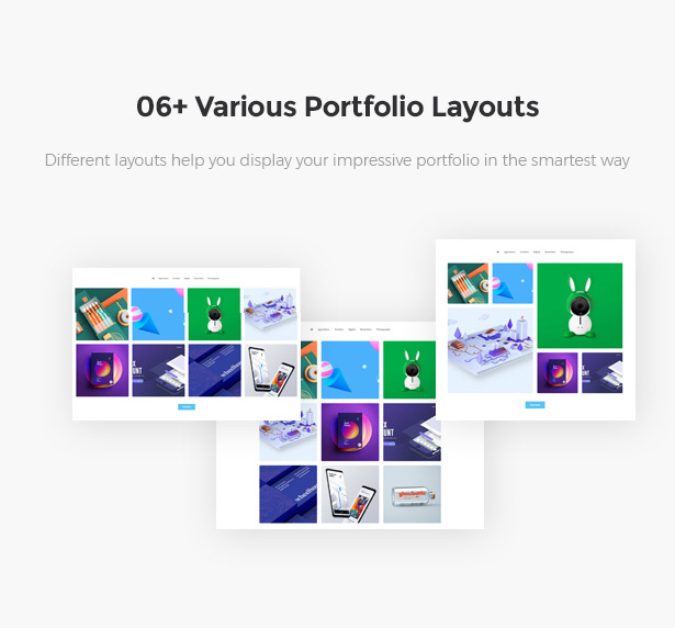 06+ Tolle Layouts für das WordPress-Theme von Portfolio Start oder Startup Business