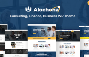 Alochona – Unternehmensberatung WordPress Layout + RTL