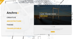 Anchro – Kreative Architektur WordPress Vorlage