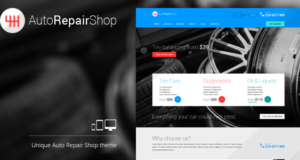 AutoRepairShop – Auto Mechaniker Shop WordPress Layout
