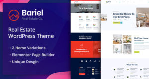 Bariel - Immobilien WordPress Vorlage
